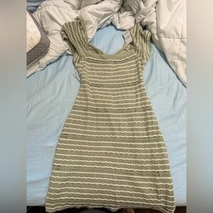 Hollister Sage Green Knit dress